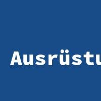 Ausrüstung