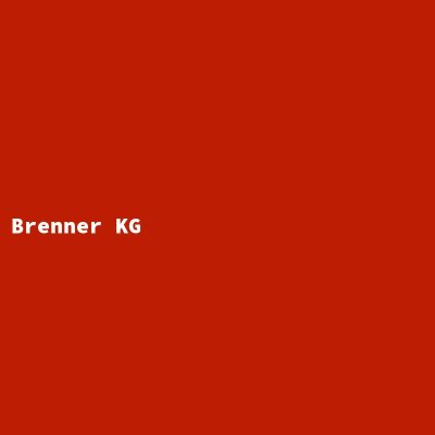 Hersteller: Brenner KG