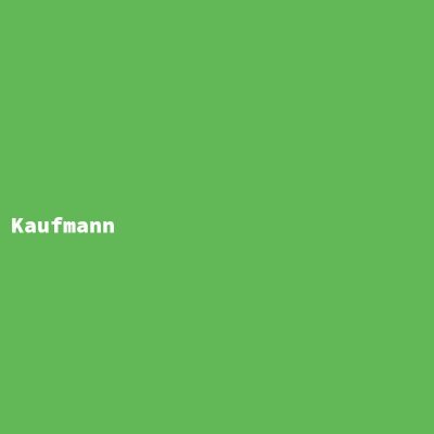 Hersteller: Kaufmann