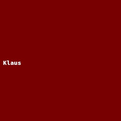 Hersteller: Klaus