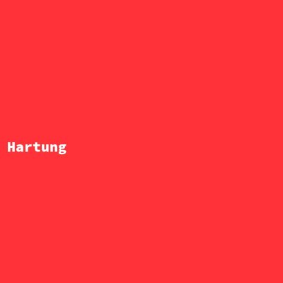 Hersteller: Hartung