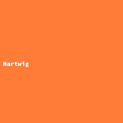 Hersteller: Hartwig