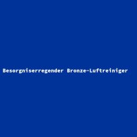 Besorgniserregender Bronze-Luftreiniger