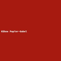 K&uuml;hne Papier-Gabel