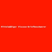 Mittelm&auml;&szlig;iger Viscose-Briefbeschwerer