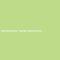 Exorbitanter Seide-Ventilator