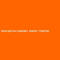 Besorgniserregendes Kupfer-Tanktop