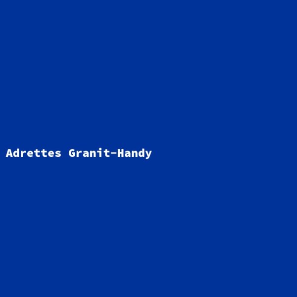 Adrettes Granit-Handy