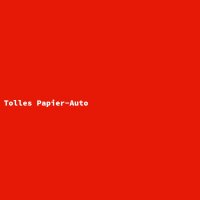 Tolles Papier-Auto