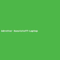 Adretter Kunststoff-Laptop
