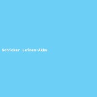 Schicker Leinen-Akku
